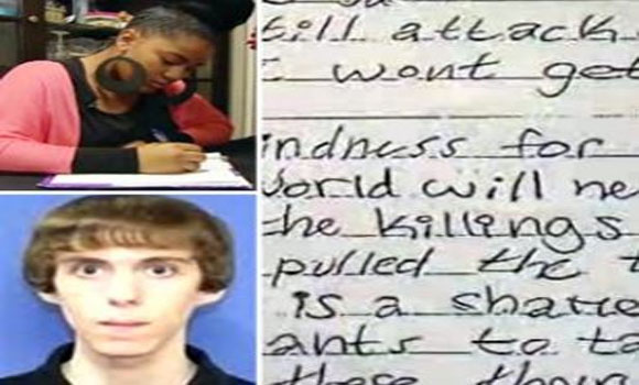 'I know why he pulled the trigger' High school student, 17, suspended for writing a poem about Sandy Hook shooter