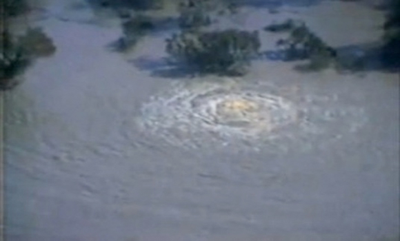 Mysterious bubbling reported by salt dome 50 miles from giant Louisiana sinkhole — Sheriff asking motorists to stay away