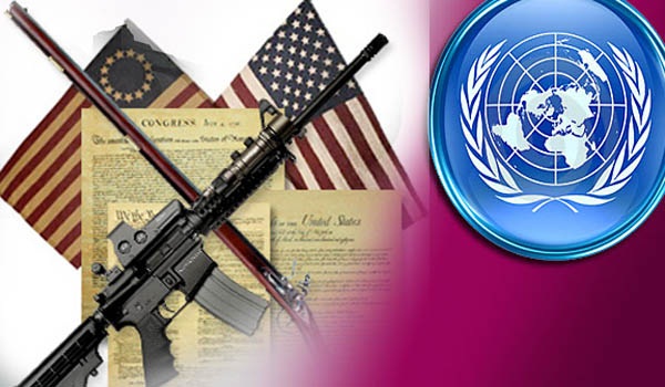 Video Obama Backup Gun Grab UN Treaty Confiscation Vote Soon