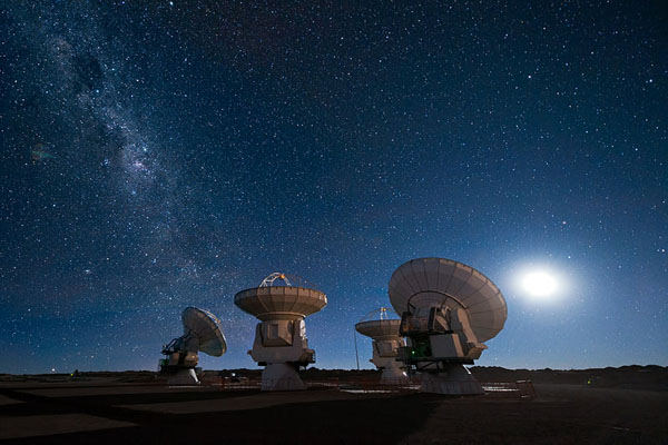 ALMA Telescope officially online on March 13