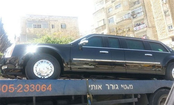 Obama's limo breaks down in Israel Eight amazing facts about 'the Beast'