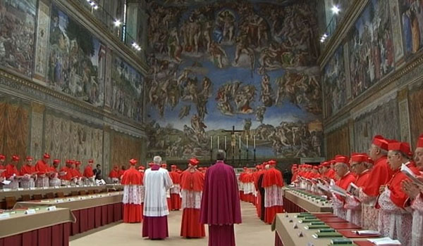 Papal conclave resumes Sistine Chapel voting