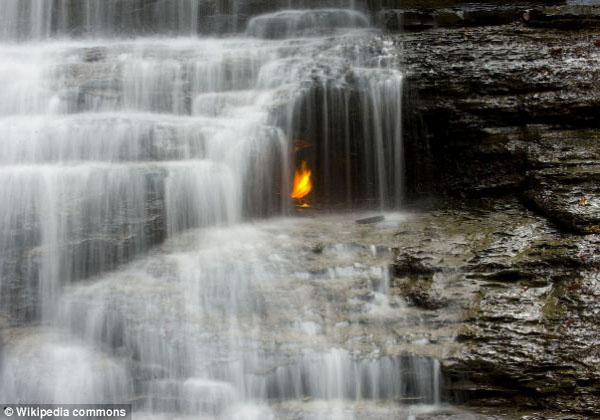 The mystery of New York's eternal flame Baffled scientists admit they are unsure  where the gas that keeps landmark burning comes from