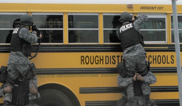 Why Are Police Simulating Armed “Angry Parents” Laying Siege to Schools