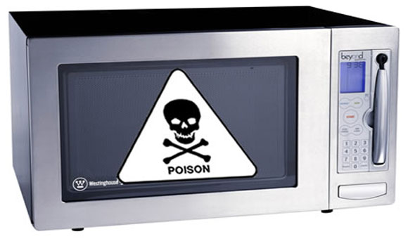 If You Don't Mind Cancer Causing Radiation Passing Through Your Food, Keep Using A Microwave
