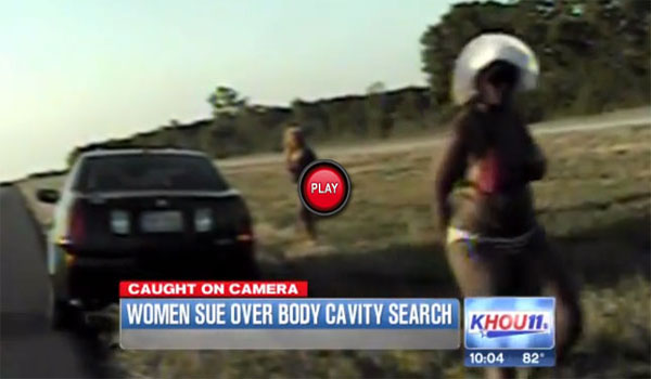 Dashcam Video – Bikini Cavity Search By Cops During Roadside Stop!