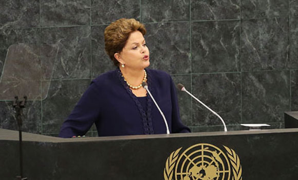 Brazilian president US surveillance a 'breach of international law'