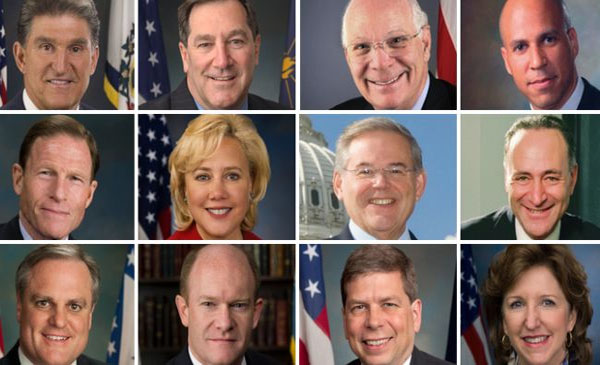 Here Are The 15 Democratic Senators threatening war with Iran