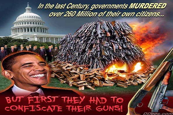Obama’s Gun Confiscation Plans Are a Prelude to Genocide