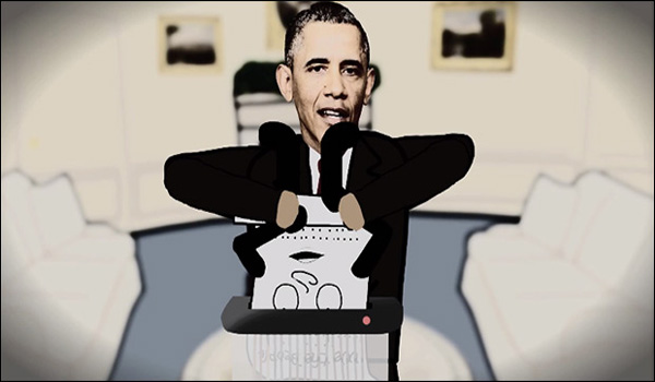 Obama Assassination Cartoon Satire Prompts Secret Service Visit to ‘Conrad Constitution’ Creator