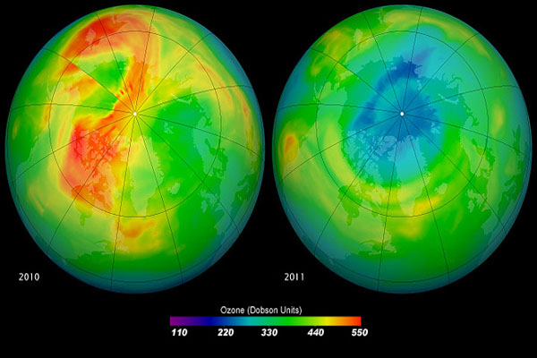Arctic Ozone Hole & Polar Melt Triggered By The Fukushima Catastrophe