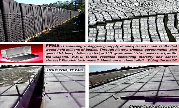 FEMA Camps, Mass Graves And Ebola In The US – The Time Is Now
