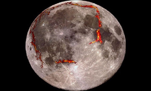 'Strikingly Geometric' Shapes Hidden on Moon's Surface