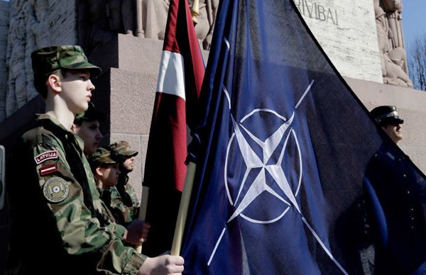 NATO concerned over Russian military buildup inside, near Ukraine