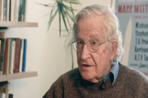 World ominously close to nuclear war – Noam Chomsky