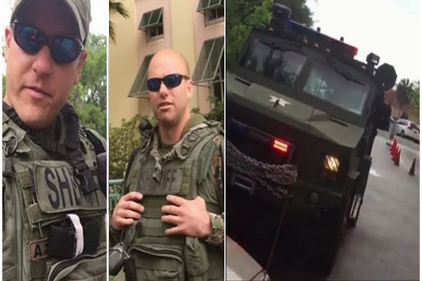 Teen Interviews Navy Vet Who Was Pulled Over By SWAT Tank