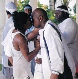 Lil Wayne Kissing Baby