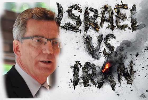 Germany warns Israel against Iran attack