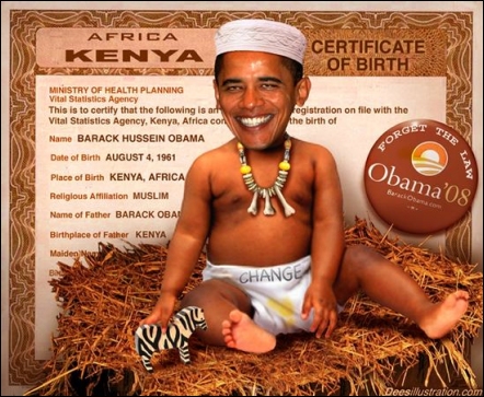 Obama’s Kenyan Birth Certificate Surfaces In Africa