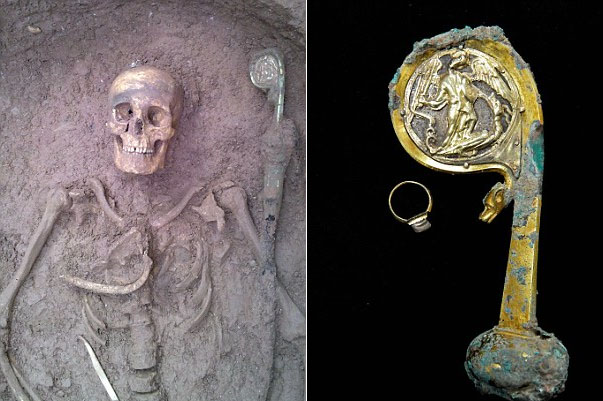 Extraordinary discovery of 12th century abbot’s grave: 2012 technology could unmask his identity – and that of a ghost that roams the site