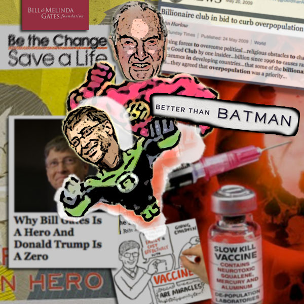 ‘Super Hero’: Comic Book Paints Eugenicist Bill Gates as a Savior