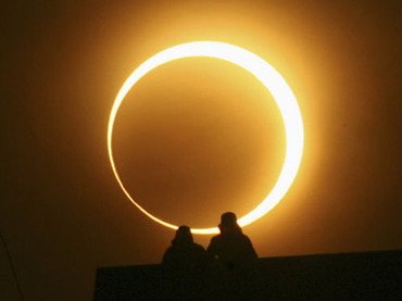 Ring of fire: Rare eclipse sparks craze