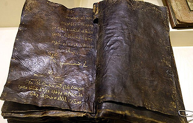Seized from smugglers, the leather-bound ‘gospel’ which Iran claims will bring down Christianity and shake world politics