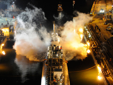 US nuclear sub ablaze in Portsmouth shipyard