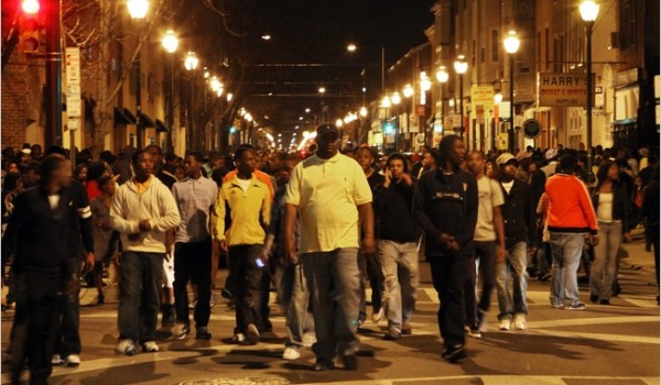 Wave of black mobs brutalizing whites