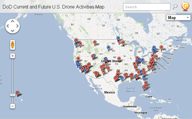 Revealed: 64 Drone Bases on American Soil