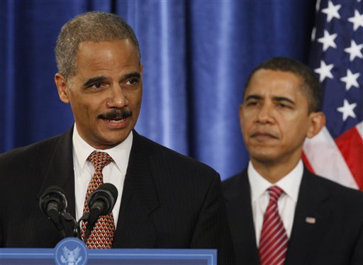War in the White House: attorney general Eric Holder and top Obama adviser David Axelrod ‘had to be separated’