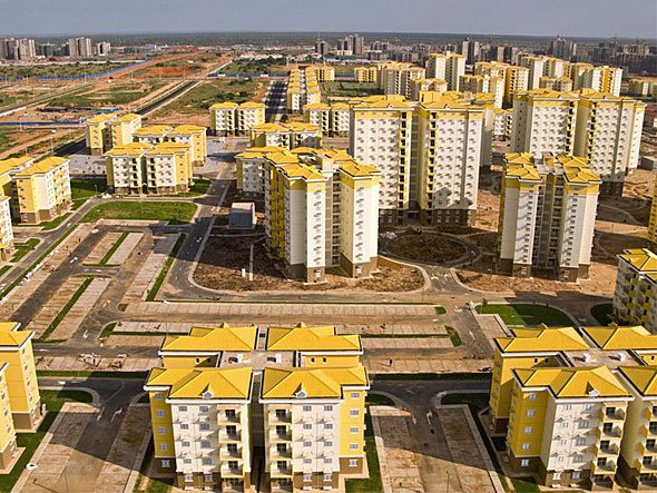 Incredible Photos Of A Massive Chinese-Built Ghost Town In The Middle Of Angola