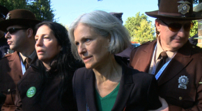 Green Party Candidates Arrested At Site of Presidential Debate