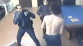 Video shows police officers repeatedly pummeling shirtless man in Jewish youth center in Brooklyn