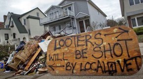 Homeowners Issue Warnings To Looters Following Superstorm Sandy