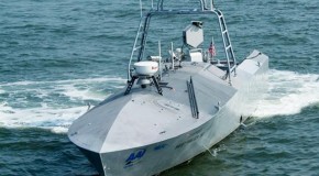 Move over, drones: U.S. Navy tests new robotic boat for firing missiles from afar
