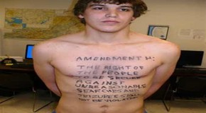 Man With 4th Amendment Written on Chest Wins Trial Over Airport Arrest