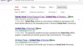 Three Days Before Shooting “United Way Extends Our Most Sincere Condolences To Sandy Hook Families”