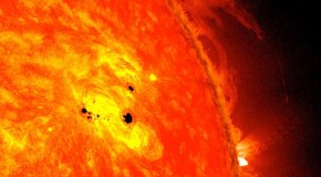 Giant sunspot that’s SIX TIMES the diameter of Earth has formed in less than 48 hours – and could lead to solar flares