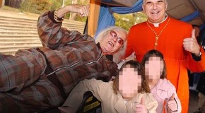The picture Cardinal Keith O’Brien probably wishes he had never posed for: UK’s top Catholic was long-standing friend of Savile