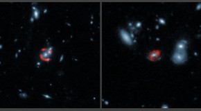 First pictures from the £1bn time machine telescope reveal faraway galaxy forming stars at ‘breathtaking rate’