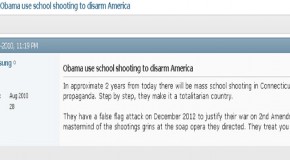HOAX – Sandy Hook Predicted 2 Yrs Early On Public Internet Forum?