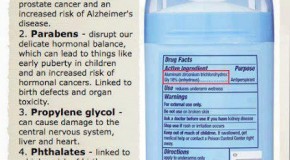 Top five ingredients to avoid in deodorant