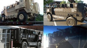 Video: Hundreds Of DHS Armored Trucks On The Move?