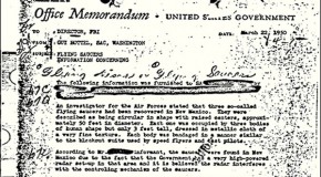UFO Memo Is FBI’s ‘Most Wanted’ Record