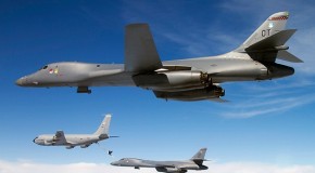US Secretly Deploys B-1 Strategic Bombers, E-6 “Doomsday” Planes Near North Korea