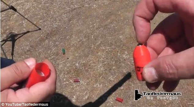 Is this the first 3D-printed BULLET YouTube video shows range of homemade ammunition being fired