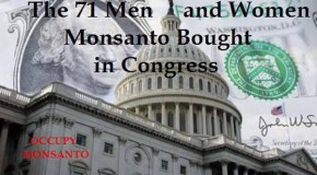 The Monsanto 71: Senators Who Betrayed Constituents in Favor of Biotech Dollars‏