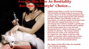 Bestiality brothels are ‘spreading through Germany’ warns campaigner as abusers turn to sex with animals as ‘lifestyle choice’