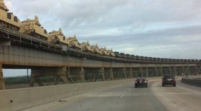 Massive Transport of Tanks in New Orleans